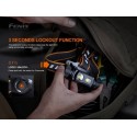 Frontal Fénix HM70R con 1600 Lúmenes Recargable con batería 21700