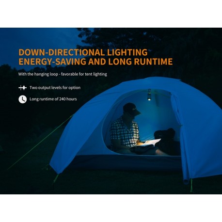 Linterna Fenix CL26R 400 lúmenes (Incluye batería)-disponible rojo