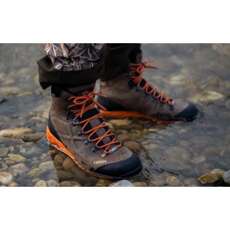Bota CRISPI modelo. VALDRES GTX Marrón Oscuro