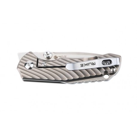 Navaja Ruike M671-TZ  Mango de Titanio ideal para EDC