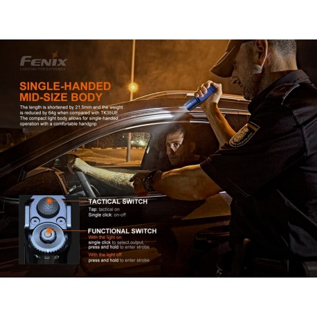 Fénix TK35UE-V2.0 5000 lúmenes (incluye dos 18650 de 3000 mAH)