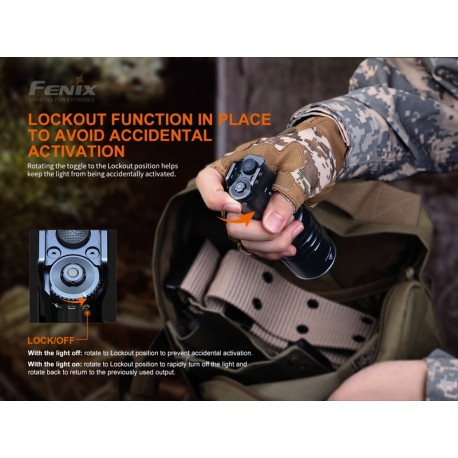 Fénix TK35UE-V2.0 5000 lúmenes (incluye dos 18650 de 3000 mAH)