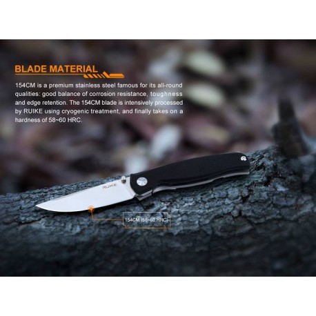 Navaja Ruike M661-TZ  Mango de Titanio ideal para EDC