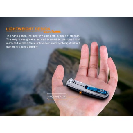 Navaja Ruike M661-TZ  Mango de Titanio ideal para EDC