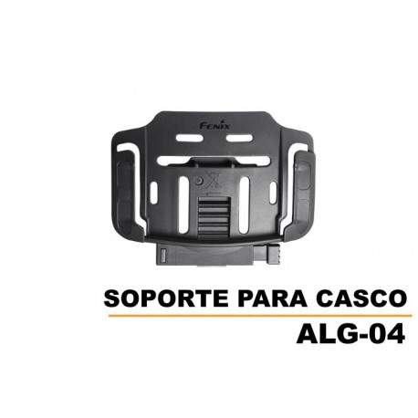 Soporte para Casco ALG-04 para fijar los frontales HL60R, HM60R, HM61R, HM65R, HM70R, HP30R V2.0