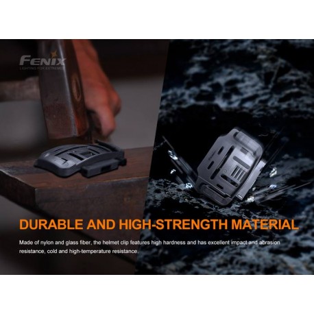 Soporte para Casco ALG-04 para fijar los frontales HL60R, HM60R, HM61R, HM65R, HM70R, HP30R V2.0