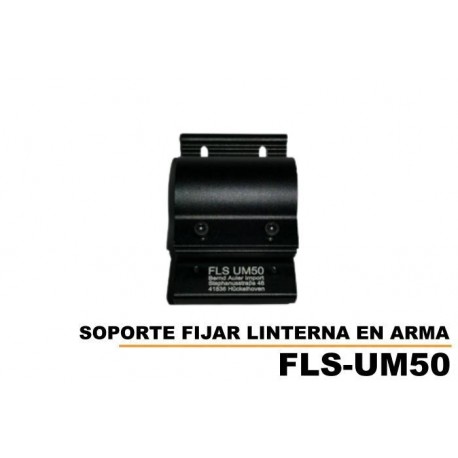 Soporte magnético FLS UM50 para fijar linternas en armas