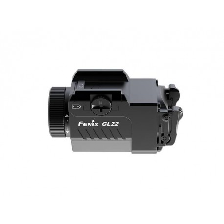 Linterna táctica blanca y con láser rojo Fenix ​​GL22