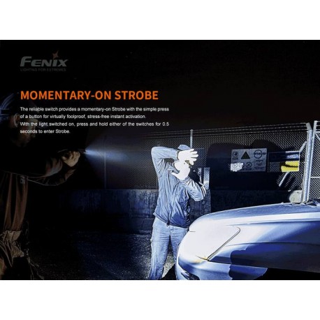 Linterna táctica blanca y con láser rojo Fenix ​​GL22