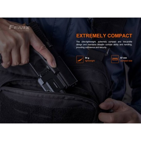 Linterna táctica blanca y con láser rojo Fenix ​​GL22