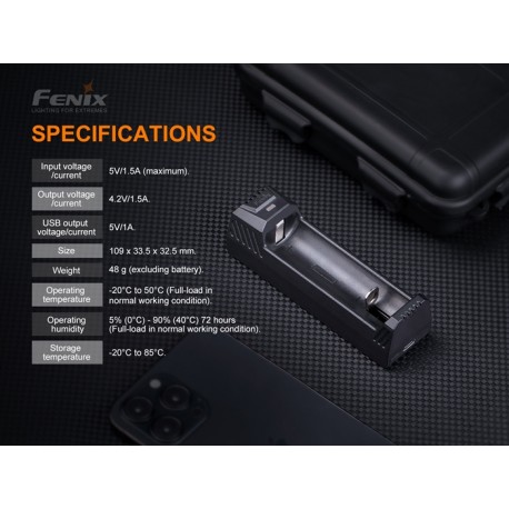 Cargador de batería Smart Fenix ARE X1 V2.0