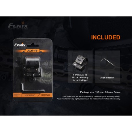 Anillo abrazadera para riel M-Lok Fenix ALG-16