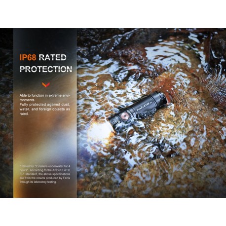 Linterna Fenix E18R V2.0 - 1200 lúmenes (Recargable)