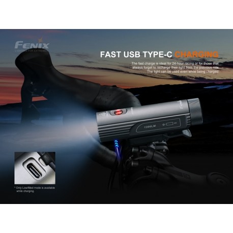 Foco Bici BC21R V3.0 - 1200 lúmenes (Recargable)