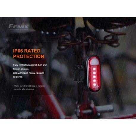 Luz trasera recargable para bicicleta Fenix BC05R V2.0
