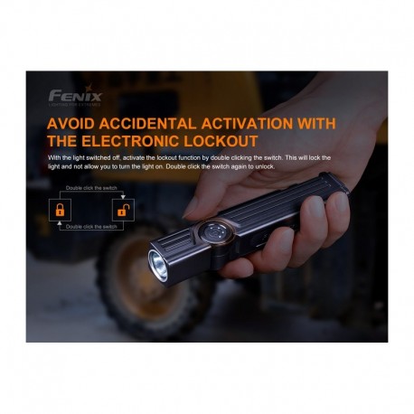 Linterna Pivotante WT25R Recargable con cable magnético y 1000 lúmenes