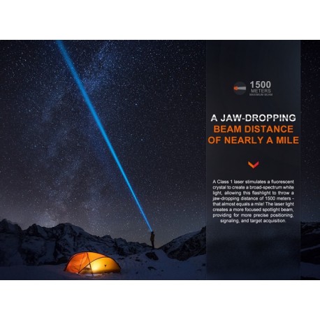 Linterna láser Fenix HT30R - Haz de 1500 metros