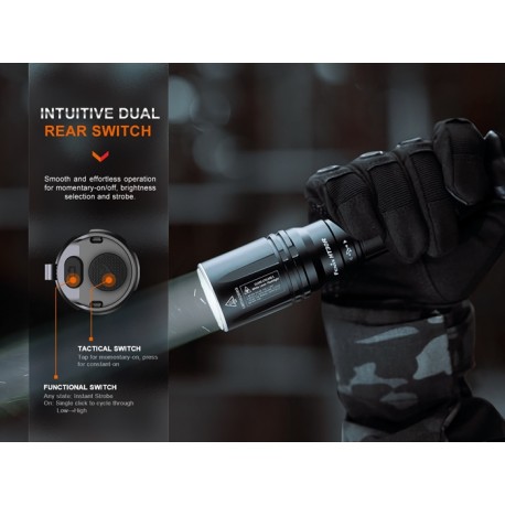 Linterna láser Fenix HT30R - Haz de 1500 metros