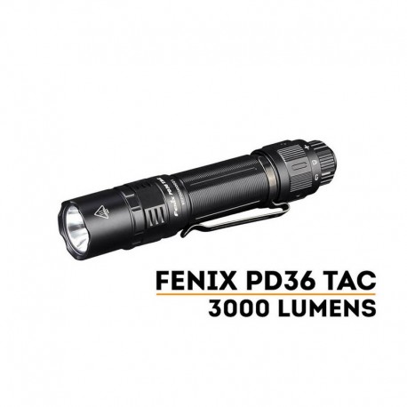 Linterna Fénix PD36 TAC Táctica de 3000 lúmenes y estrobo