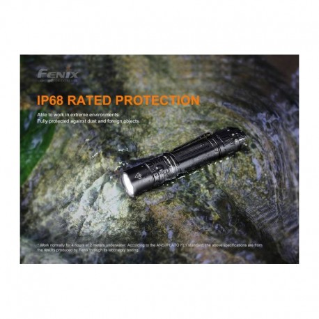 Linterna Fénix PD36 TAC Táctica de 3000 lúmenes y estrobo