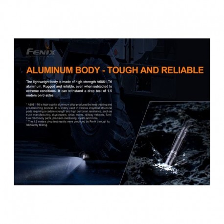 Linterna Fénix PD36 TAC Táctica de 3000 lúmenes y estrobo