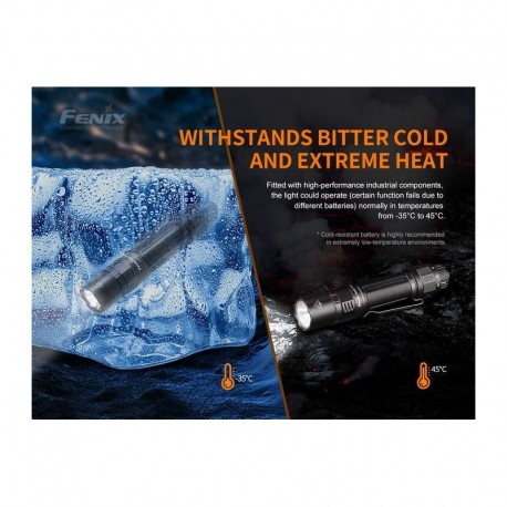 Linterna Fénix PD36 TAC Táctica de 3000 lúmenes y estrobo