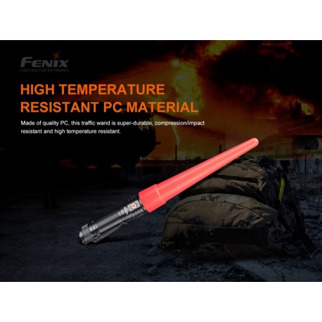 Cono Tráfico color rojo Fenix AOT-S+