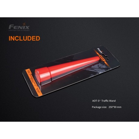 Cono Tráfico color rojo Fenix AOT-S+