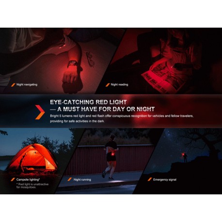 Linterna/Llavero de emergencia Fenix E-SPARK (Recargable)