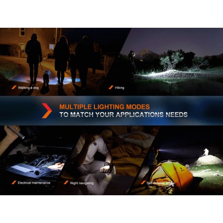 Linterna Powerbank Fenix E-CP de Alto rendimiento (Color negro)