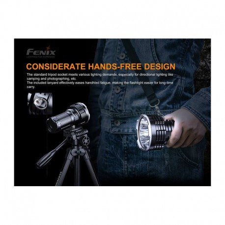 Linterna Fénix LR50R Super Brillante 1200 lúmenes y 950 metros para búsqueda