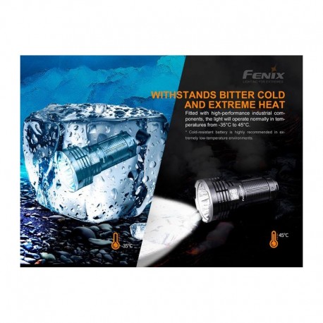Linterna Fénix LR50R Super Brillante 1200 lúmenes y 950 metros para búsqueda