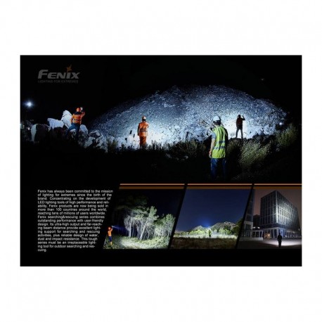 Linterna Fénix LR50R Super Brillante 1200 lúmenes y 950 metros para búsqueda