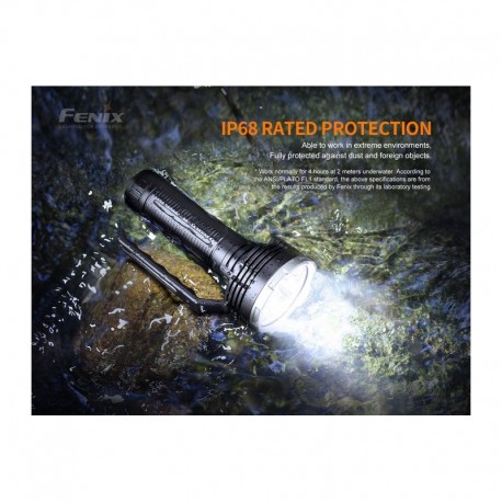Linterna Fénix LR80R Super Brillante 18.000 lúmenes y 1.130 metros para búsqueda