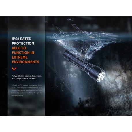 Linterna recargable de alto desempeño Fenix WF26R