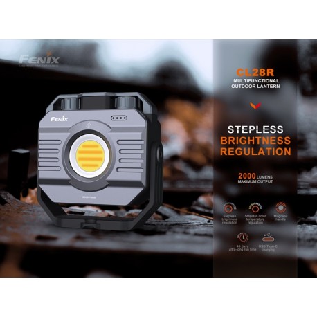 Linterna exterior multifuncional Fenix CL28R