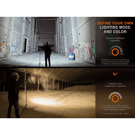 Linterna exterior multifuncional Fenix CL28R