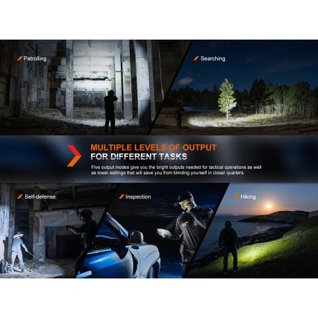 Linterna Táctica Fénix PD36R Pro - 2800 lúmenes