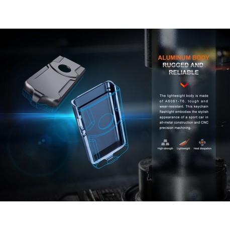 Linterna E03R V2.0 - 500 lúmenes