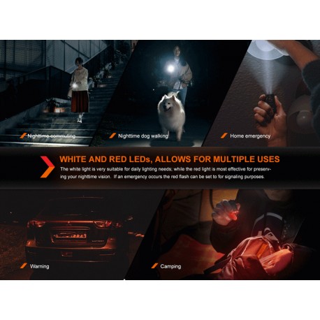 Linterna E03R V2.0 - 500 lúmenes