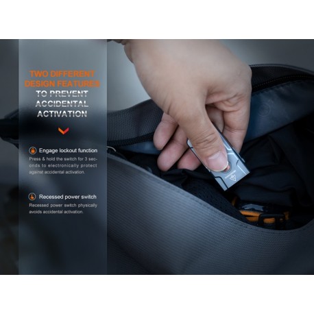 Linterna E03R V2.0 - 500 lúmenes