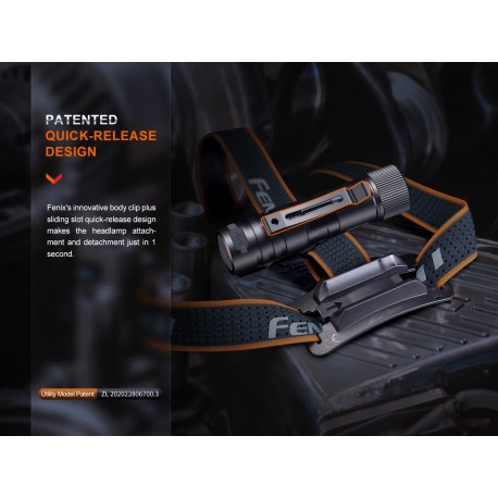 Frontal Fénix HM71R - 2700 lúmenes y recargable