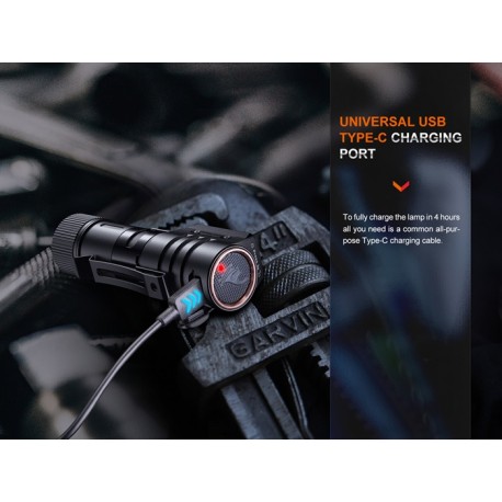 Frontal Fénix HM71R - 2700 lúmenes y recargable