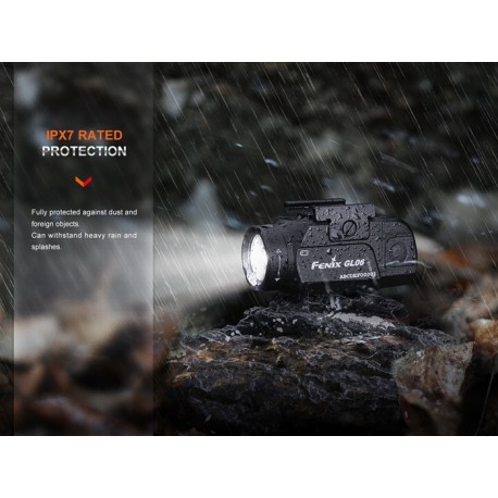 Linterna táctica Fenix GL06 - Para pistolas de bolsillo