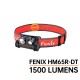 Frontal Fénix HM65R-DT (Negro) - 1500 Lúmenes / Incluye batería
