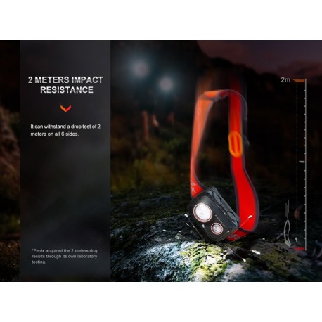 Frontal Fénix HL32R-T (Azul) - 800 Lúmenes