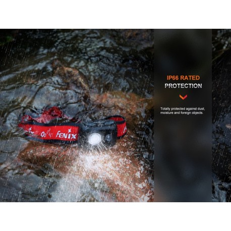 Nuevo frontal ligero Fenix HL16 (Rosa) - 450 Lúmenes (utiliza 3 x AAA)