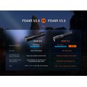 Fenix PD40R-V3.0 - 3000 Lúmenes (Incluye batería 21700 de 5000 mAh)