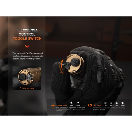 Fenix TK20R UE Tan - 2800 lúmenes