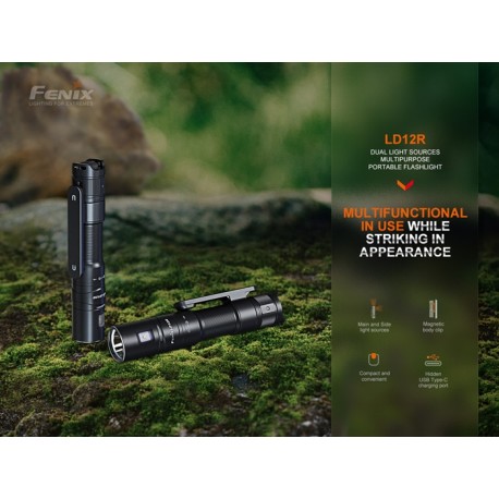 Nueva Linterna Fenix LD12R - 600 lúmenes